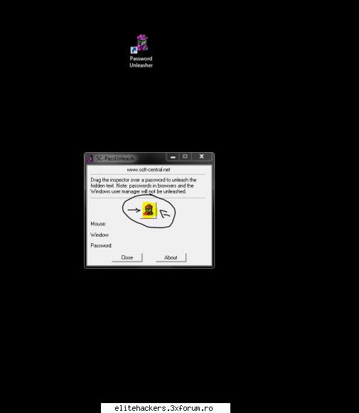 SC-PassUnleash - Cu ajutorul acestui program poti vedea parolele - Windows - Hacking & Tools