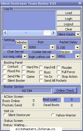 Silent_Destroyer_Team_Booter - am ales acest booter pentru ca in el se gasesc - Yahoo