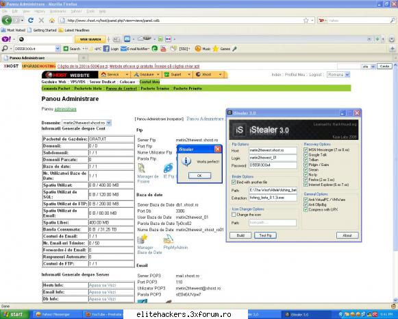 [Tutorial] iStealer 3 - stiu ca nu s-a mai postat de mult,dar am si eu - Windows - Hacking & Tools