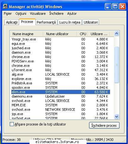 ekrn.exe cum il scot? - de cateva minute am observat ca ceva imi manca - Discutii intre utilizatori